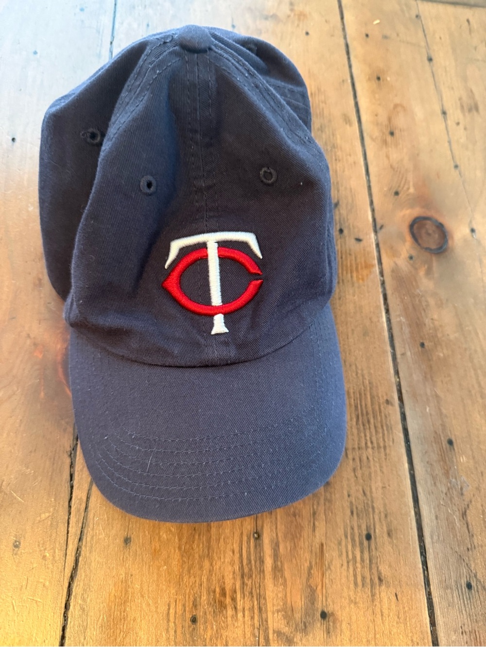 Vintage Minnesota Twins Navy Blue Baseball Cap - TC Logo